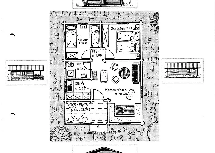 Blockhaus Mit Wlan Bayern 度假居